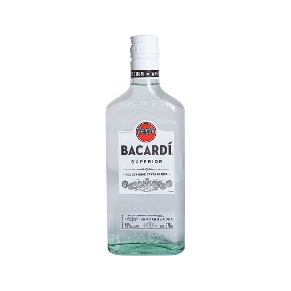 Bacardi Superior White Rum 375 ML 