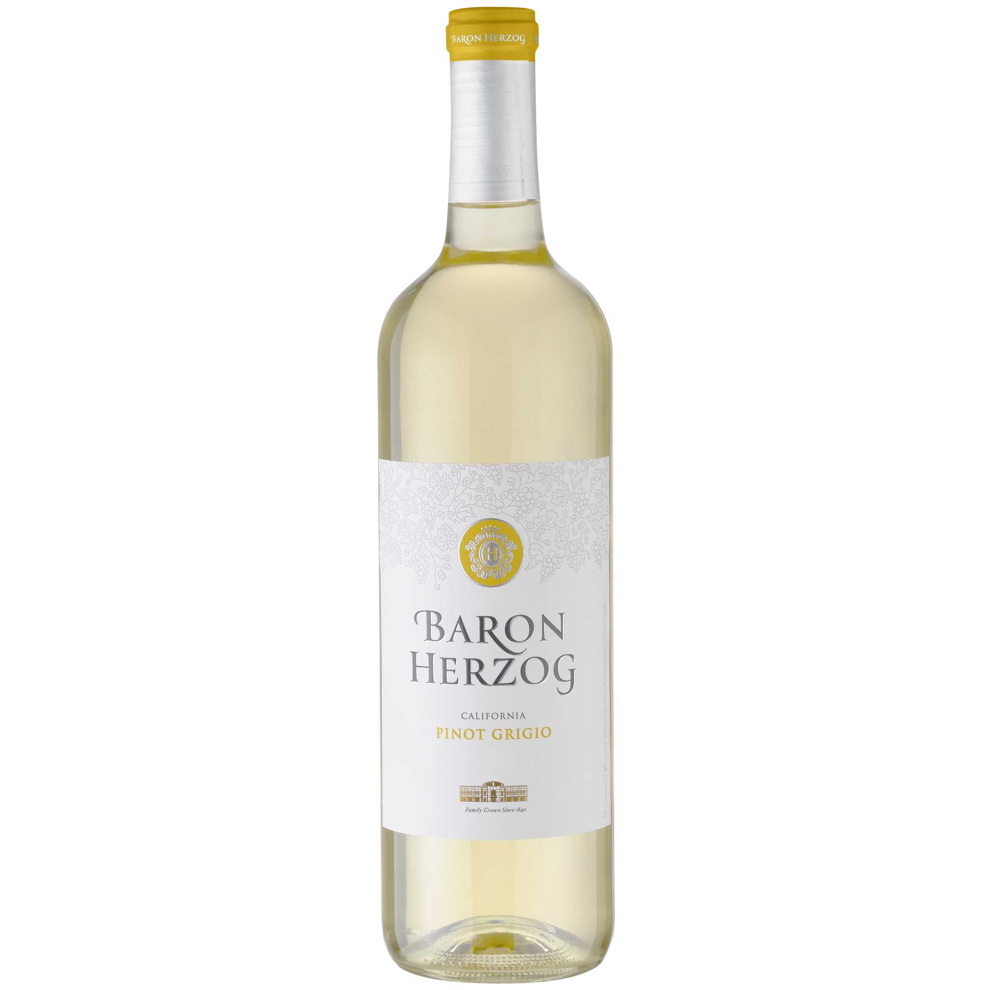 Baron Herzog Pinot Grigio - A Kosher Wine From California