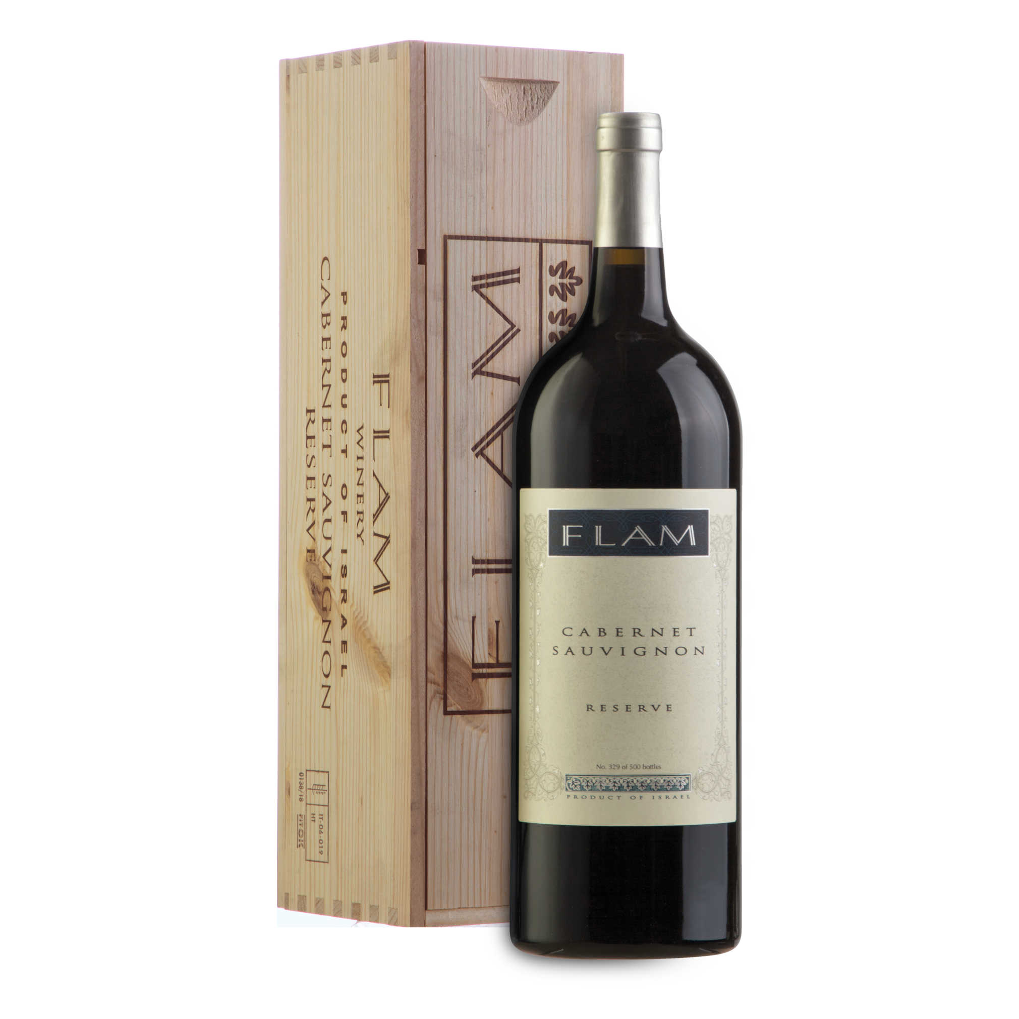 Flam Reserve Cabernet Sauvignon Magnum With Gift Box - A Kosher Wine From Israel