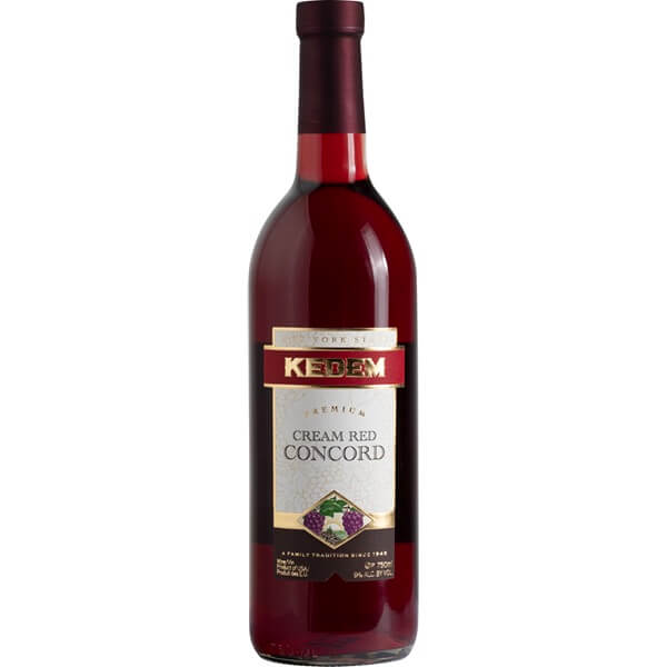 Kedem Cream Red Concord - A Kosher Wine From Other Us