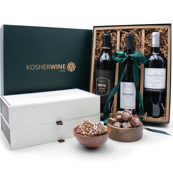 Executive Wine & Fine Belgian Chocolate Gift Set | Wine Shopping