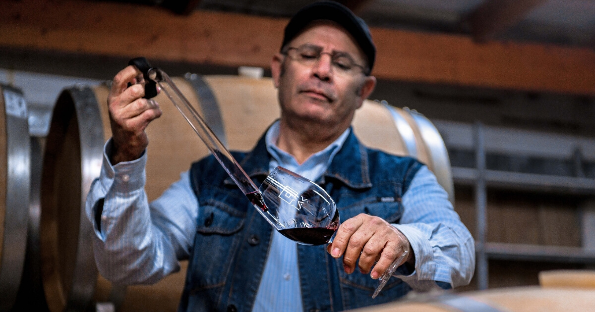 Malkiel Hadari of Gito Winery Malkiel Hadari of Gito Winery
