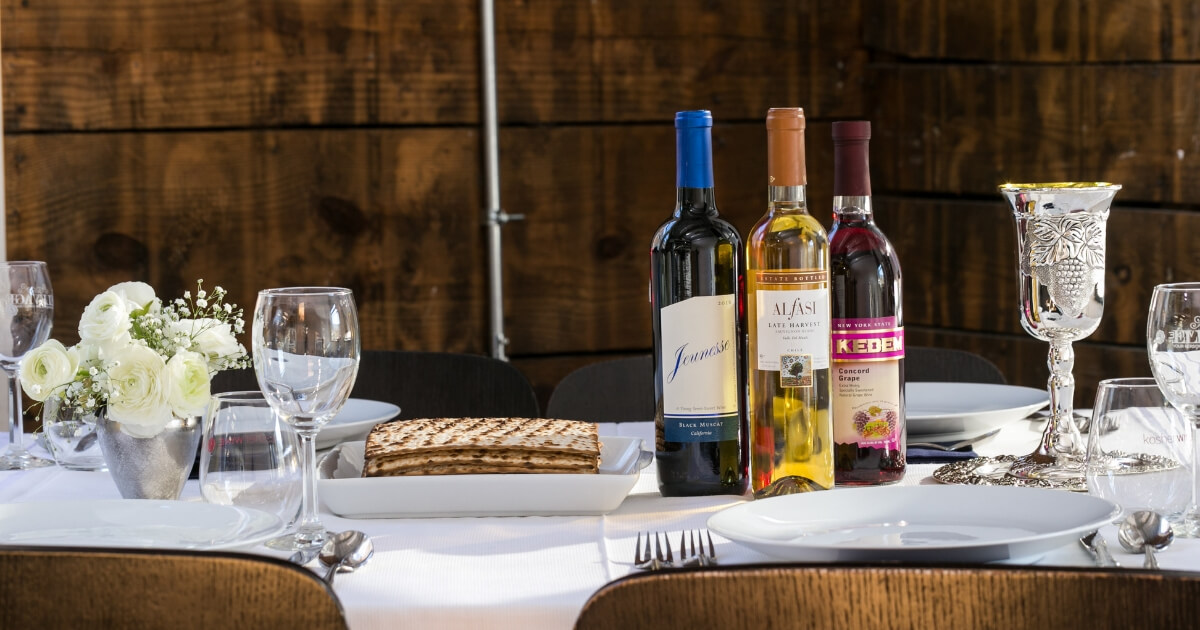 Wine Pairings for your Seder